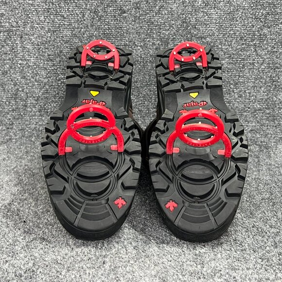 PAJAR Winter Boots Mens Size 9 Brown Leather Ice Gripper Spike Fishing Snow Cold - Picture 13 of 16